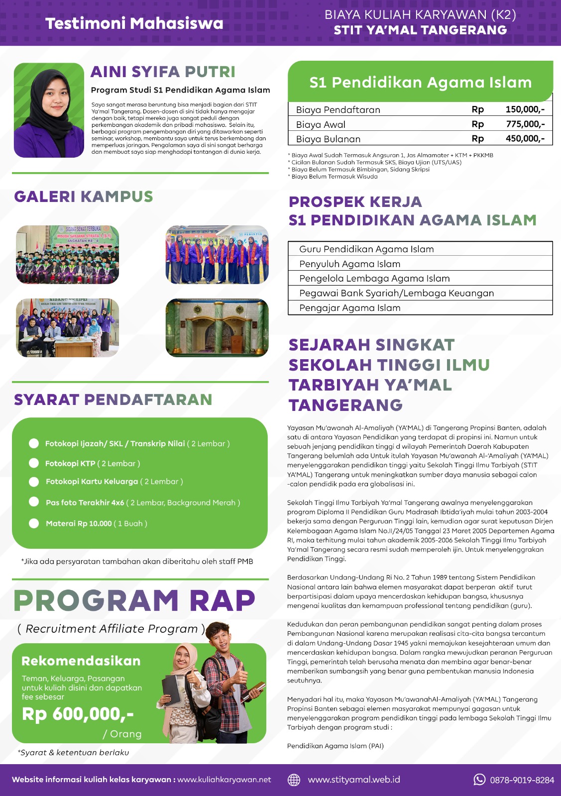Brosur Belakang